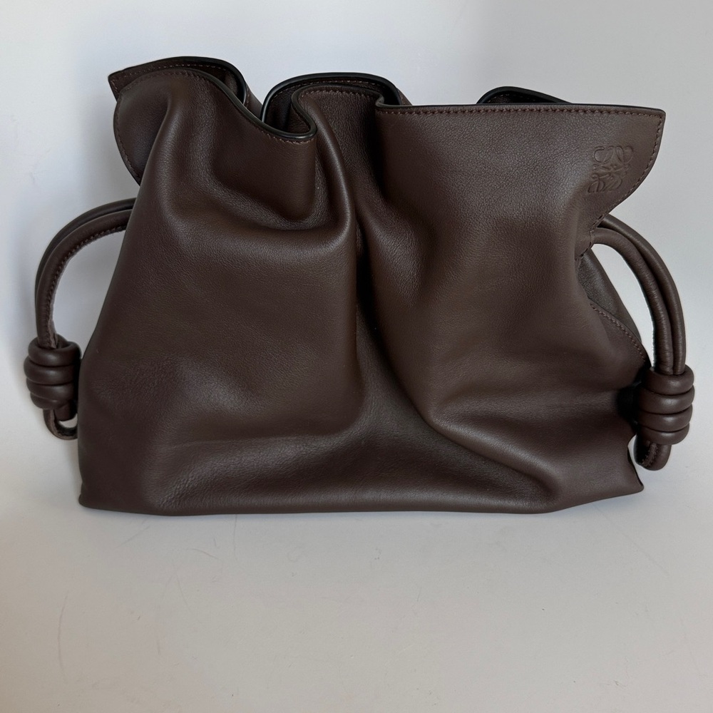 Loewe Brown Leather Shoulder Bag